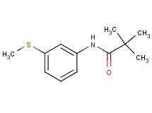 2,2-dimethyl-N-[3-(methylthio)phenyl]propanamide