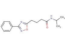 N-isopropyl-4-(3-phenyl-1,2,4-oxadiazol-5-yl)butanamide