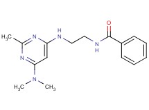 N-(2-{[6-(dimethylamino)-2-methyl-4-pyrimidinyl]amino}ethyl)benzamide