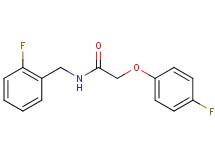 N-(2-fluorobenzyl)-2-(4-fluorophenoxy)acetamide