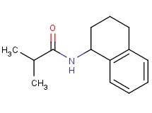 2-methyl-N-(1,2,3,4-tetrahydro-1-naphthalenyl)propanamide