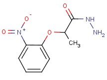 2-(2-nitrophenoxy)propanohydrazide 2-(2-nitrophenoxy)propanohydrazide