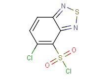5-chloro-2,1,3-benzothiadiazole-4-sulfonyl chloride 5-chloro-2,1,3-benzothiadiazole-4-sulfonyl chloride
