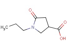 5-oxo-1-propylpyrrolidine-3-carboxylic acid 5-oxo-1-propylpyrrolidine-3-carboxylic acid