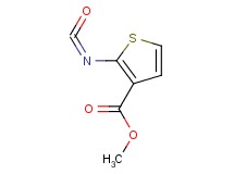 methyl 2-isocyanatothiophene-3-carboxylate methyl 2-isocyanatothiophene-3-carboxylate