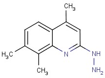 2-hydrazino-4,7,8-trimethylquinoline 2-hydrazino-4,7,8-trimethylquinoline