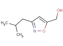 (3-isobutylisoxazol-5-yl)methanol (3-isobutylisoxazol-5-yl)methanol