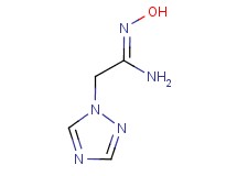 (1Z)-N'-hydroxy-2-(1H-1,2,4-triazol-1-yl)ethanimidamide (1Z)-N'-hydroxy-2-(1H-1,2,4-triazol-1-yl)ethanimidamide