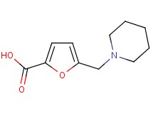 5-(piperidin-1-ylmethyl)-2-furoic acid 5-(piperidin-1-ylmethyl)-2-furoic acid