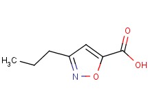 3-propylisoxazole-5-carboxylic acid 3-propylisoxazole-5-carboxylic acid