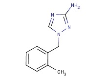 1-(2-methylbenzyl)-1H-1,2,4-triazol-3-amine 1-(2-methylbenzyl)-1H-1,2,4-triazol-3-amine