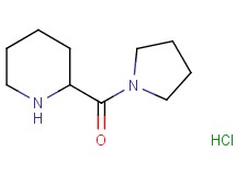 2-(1-pyrrolidinylcarbonyl)piperidine hydrochloride 2-(1-pyrrolidinylcarbonyl)piperidine hydrochloride