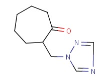 2-(1H-1,2,4-triazol-1-ylmethyl)cycloheptanone 2-(1H-1,2,4-triazol-1-ylmethyl)cycloheptanone