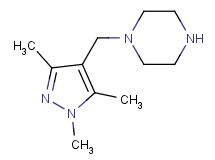 1-[(1,3,5-trimethyl-1H-pyrazol-4-yl)methyl]piperazine