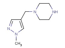 1-[(1-methyl-1H-pyrazol-4-yl)methyl]piperazine