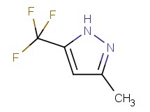 3-methyl-5-(trifluoromethyl)-1H-pyrazole 3-methyl-5-(trifluoromethyl)-1H-pyrazole