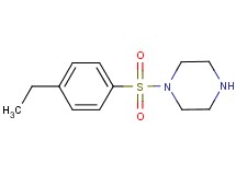 1-[(4-ethylphenyl)sulfonyl]piperazine