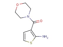 3-(morpholin-4-ylcarbonyl)thiophen-2-amine 3-(morpholin-4-ylcarbonyl)thiophen-2-amine