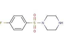 1-[(4-fluorophenyl)sulfonyl]piperazine