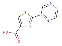 2-pyrazin-2-yl-1,3-thiazole-4-carboxylic acid 2-pyrazin-2-yl-1,3-thiazole-4-carboxylic acid