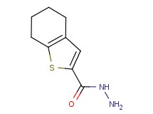 4,5,6,7-tetrahydro-1-benzothiophene-2-carbohydrazide 4,5,6,7-tetrahydro-1-benzothiophene-2-carbohydrazide