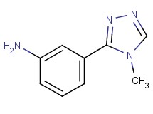 3-(4-methyl-4H-1,2,4-triazol-3-yl)aniline 3-(4-methyl-4H-1,2,4-triazol-3-yl)aniline