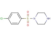 1-[(4-chlorophenyl)sulfonyl]piperazine