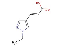 (2E)-3-(1-ethyl-1H-pyrazol-4-yl)acrylic acid