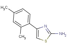 4-(2,4-dimethylphenyl)-1,3-thiazol-2-amine 4-(2,4-dimethylphenyl)-1,3-thiazol-2-amine