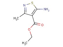 ethyl 5-amino-3-methylisothiazole-4-carboxylate ethyl 5-amino-3-methylisothiazole-4-carboxylate