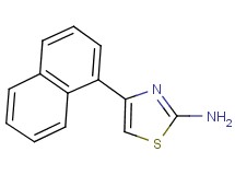 4-(1-naphthyl)-1,3-thiazol-2-amine 4-(1-naphthyl)-1,3-thiazol-2-amine