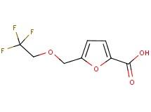 5-[(2,2,2-trifluoroethoxy)methyl]-2-furoic acid