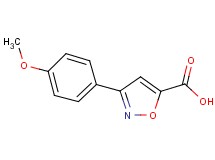 3-(4-methoxyphenyl)isoxazole-5-carboxylic acid
