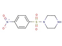 1-[(4-nitrophenyl)sulfonyl]piperazine