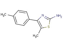 5-methyl-4-(4-methylphenyl)-1,3-thiazol-2-amine 5-methyl-4-(4-methylphenyl)-1,3-thiazol-2-amine