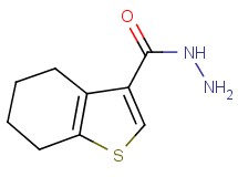 4,5,6,7-tetrahydro-1-benzothiophene-3-carbohydrazide 4,5,6,7-tetrahydro-1-benzothiophene-3-carbohydrazide