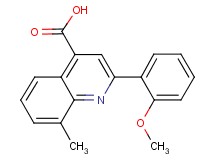 2-(2-methoxyphenyl)-8-methylquinoline-4-carboxylic acid