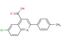 6-chloro-2-(4-methylphenyl)quinoline-4-carboxylic acid