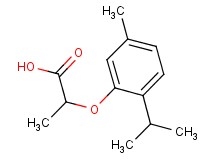 2-(2-isopropyl-5-methylphenoxy)propanoic acid 2-(2-isopropyl-5-methylphenoxy)propanoic acid