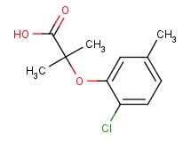 2-(2-chloro-5-methylphenoxy)-2-methylpropanoic acid 2-(2-chloro-5-methylphenoxy)-2-methylpropanoic acid