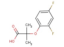 2-(2,4-difluorophenoxy)-2-methylpropanoic acid 2-(2,4-difluorophenoxy)-2-methylpropanoic acid