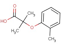 2-methyl-2-(2-methylphenoxy)propanoic acid 2-methyl-2-(2-methylphenoxy)propanoic acid