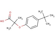 2-(4-tert-butylphenoxy)-2-methylpropanoic acid 2-(4-tert-butylphenoxy)-2-methylpropanoic acid
