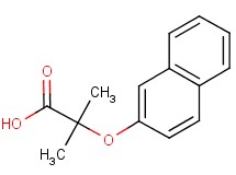 2-methyl-2-(2-naphthyloxy)propanoic acid 2-methyl-2-(2-naphthyloxy)propanoic acid