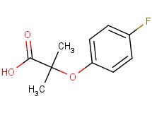 2-(4-fluorophenoxy)-2-methylpropanoic acid 2-(4-fluorophenoxy)-2-methylpropanoic acid