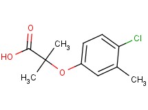 2-(4-chloro-3-methylphenoxy)-2-methylpropanoic acid 2-(4-chloro-3-methylphenoxy)-2-methylpropanoic acid