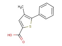 4-methyl-5-phenylthiophene-2-carboxylic acid 4-methyl-5-phenylthiophene-2-carboxylic acid