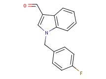 1-(4-fluorobenzyl)-1H-indole-3-carbaldehyde 1-(4-fluorobenzyl)-1H-indole-3-carbaldehyde