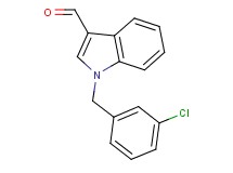 1-(3-chlorobenzyl)-1H-indole-3-carbaldehyde 1-(3-chlorobenzyl)-1H-indole-3-carbaldehyde