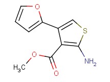 methyl 2-amino-4-(2-furyl)thiophene-3-carboxylate methyl 2-amino-4-(2-furyl)thiophene-3-carboxylate